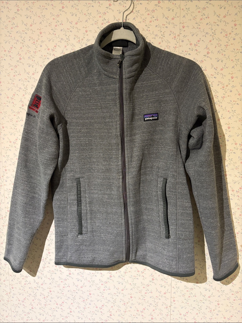 Patagonia Better Sweater Heather Gray Full-Zip Fleece Jacket - Men’s XS